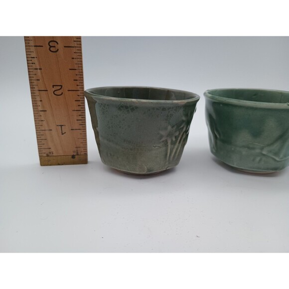 Vintage Tashiro Shoten Celadon Green Egyptian Revival Tea Cup Made In Japan - Picture 4 of 8